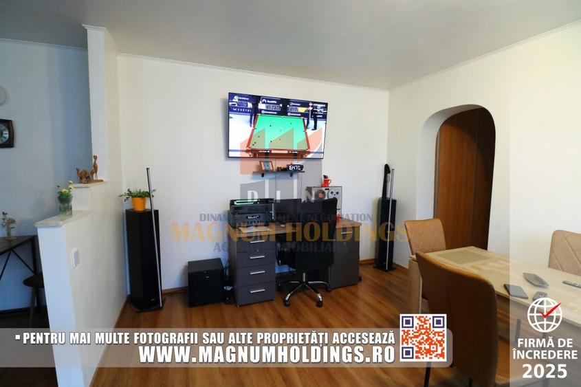 Apartament cu 3 camere semidecomandat, mobilat în Mărășești