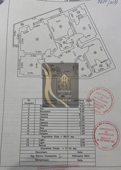 Apartament cu 4 camere decomandat în Universitate