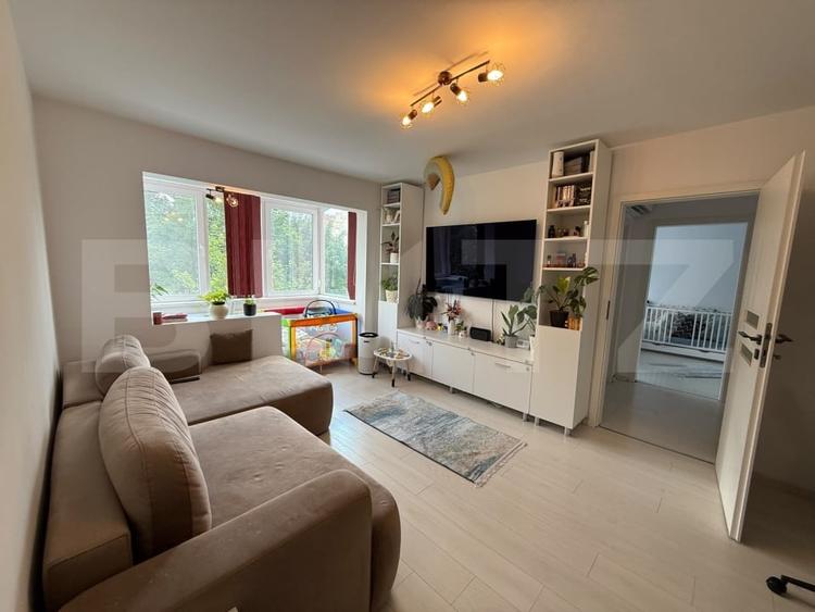 Apartament cu 2 camere semidecomandat, mobilat în Astra