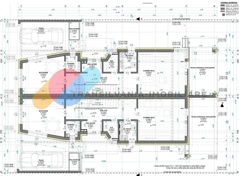 Duplex cu 4 camere cu Canalizare în Iris