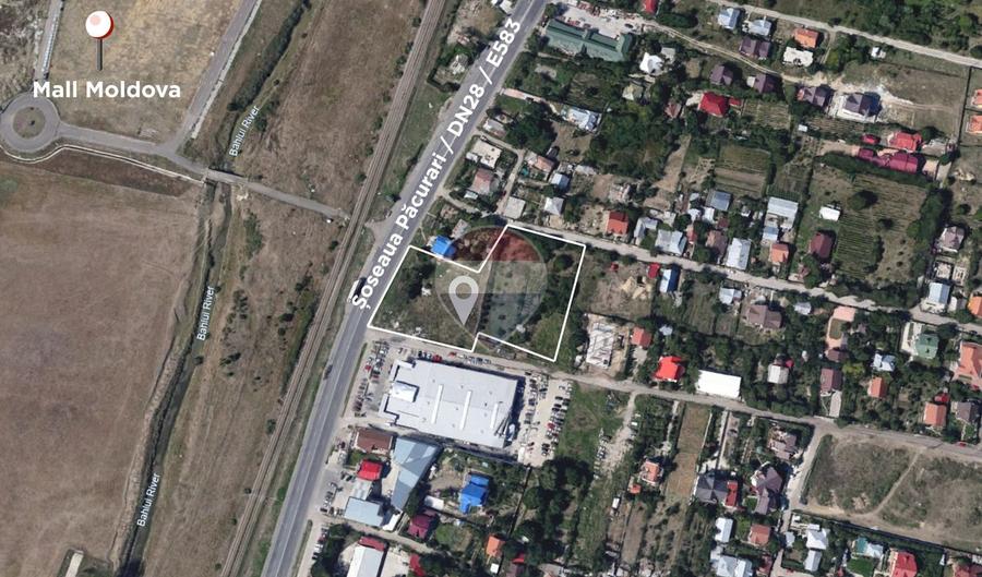 Teren Construcții intravilan de 5630 mp, în Vest