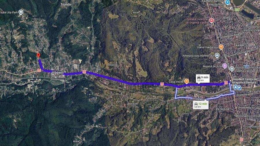Teren de 350 mp, în Vlădești