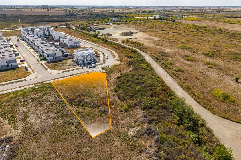 Teren Construcții intravilan de 863 mp, în Mehala