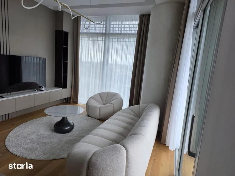 Apartament cu 3 camere semidecomandat, mobilat în Floreasca