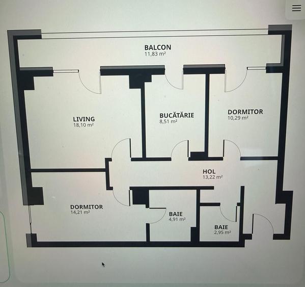 APARTAMENT CU 3 CAMERE DECOMANDAT SI 2 BAI, DISPONIBIL IMEDIAT, TATARASI - 22