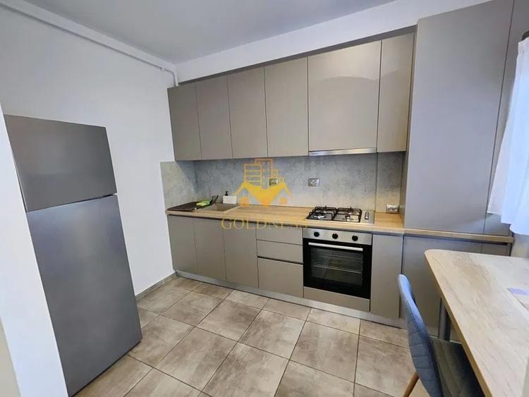 Apartament cu 2 camere semidecomandat, mobilat în Borhanci