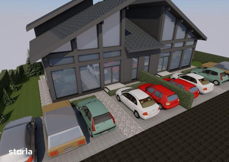 Casă cu 10 camere cu Teren 1000 Mp în Bran