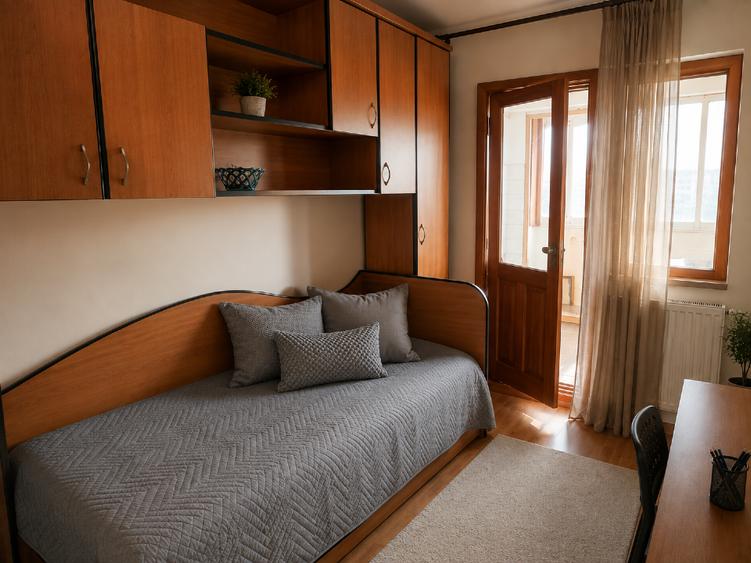 Apartament cu 2 camere decomandat, mobilat în Orizont