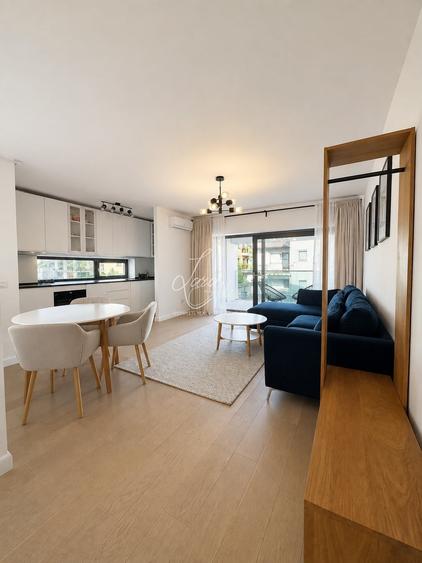 Apartament cu 2 camere semidecomandat, mobilat în Aviației