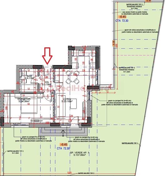 2 camere | grădină proprie | Design modern | premium| metrou | Pallady - 4