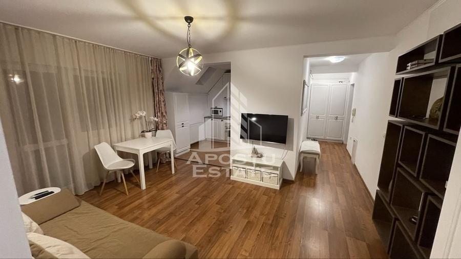Apartament cu 2 camere semidecomandat, mobilat în Simion Bărnuțiu