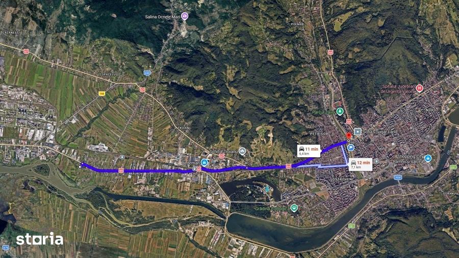 Teren de 7500 mp, în Râureni