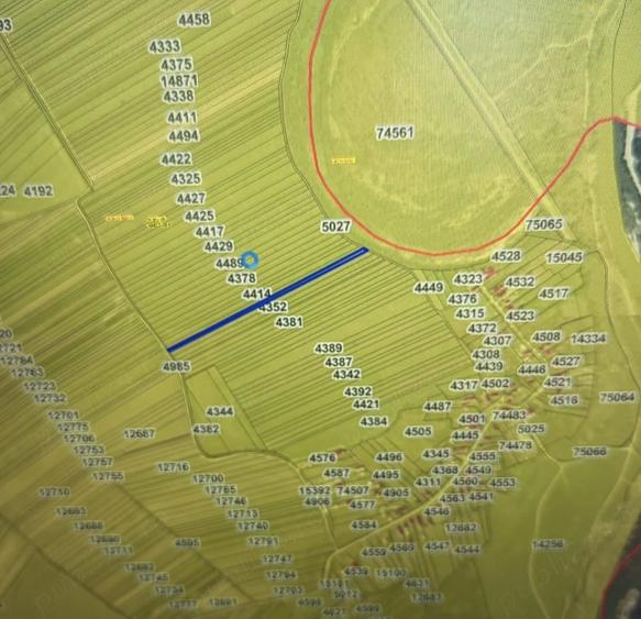 Teren de 10900 mp, în Corbii Mari