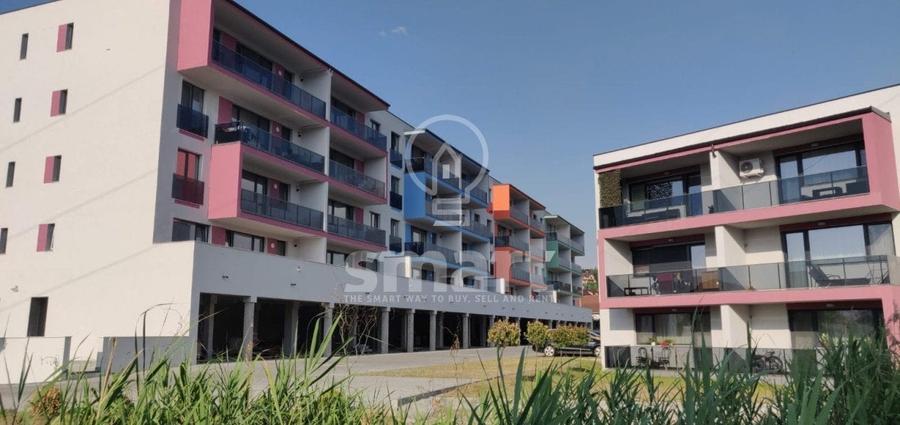 Apartament cu 2 camere semidecomandat, mobilat în Borhanci