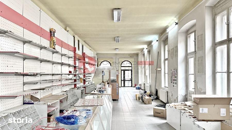 Spațiu comercial, de 161 mp, în Centrul Istoric
