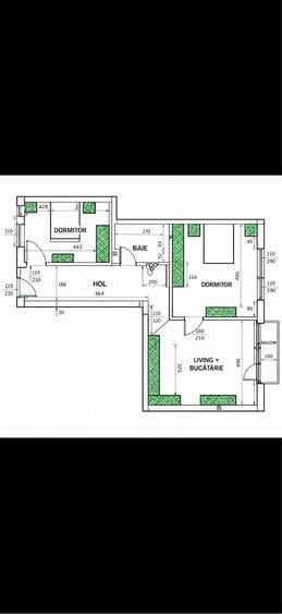 Apartament cu 3 camere decomandat în Ultracentral