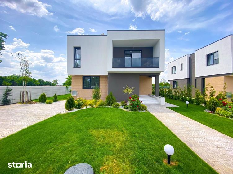 Casă cu 5 camere cu Teren 610 Mp în Moara Vlăsiei
