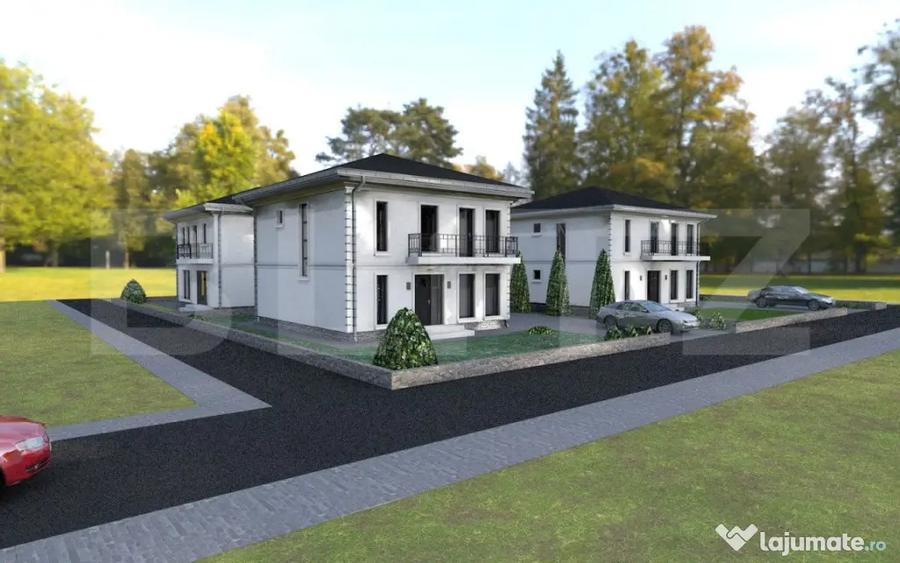 Casă cu 5 camere cu Teren 600 Mp în Centura