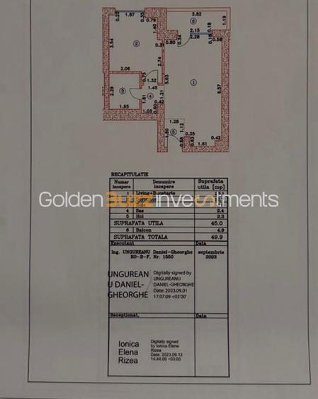 Apartament cu 2 camere, mobilat în Pipera