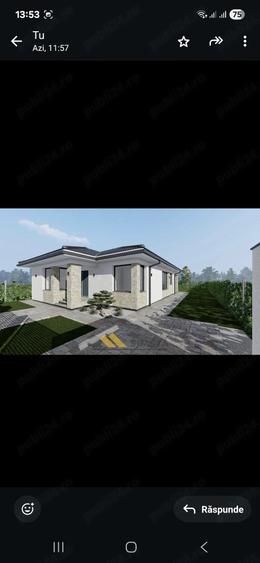 Casă cu 3 camere cu Teren 500 Mp în Central
