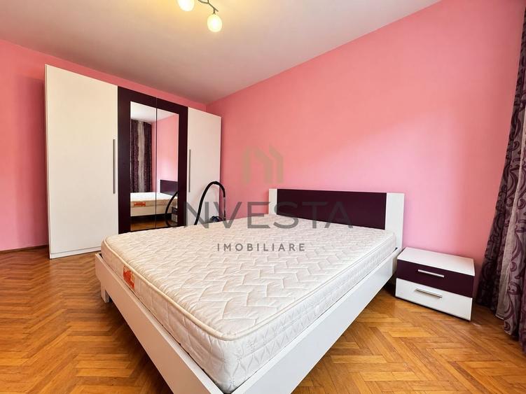 Apartament cu 2 camere semidecomandat, mobilat în Gheorgheni