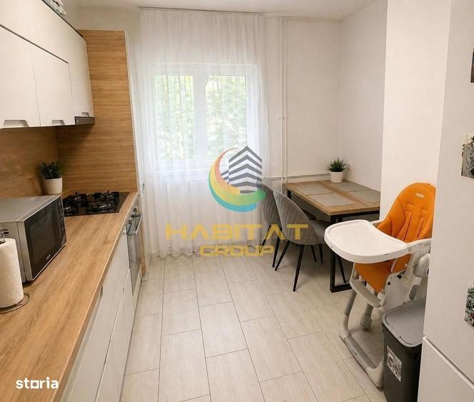 Apartament cu 2 camere semidecomandat în Giurgiului