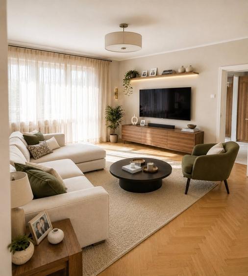 Apartament cu 2 camere confort I, etaj intermediar, in centru orasului - 1