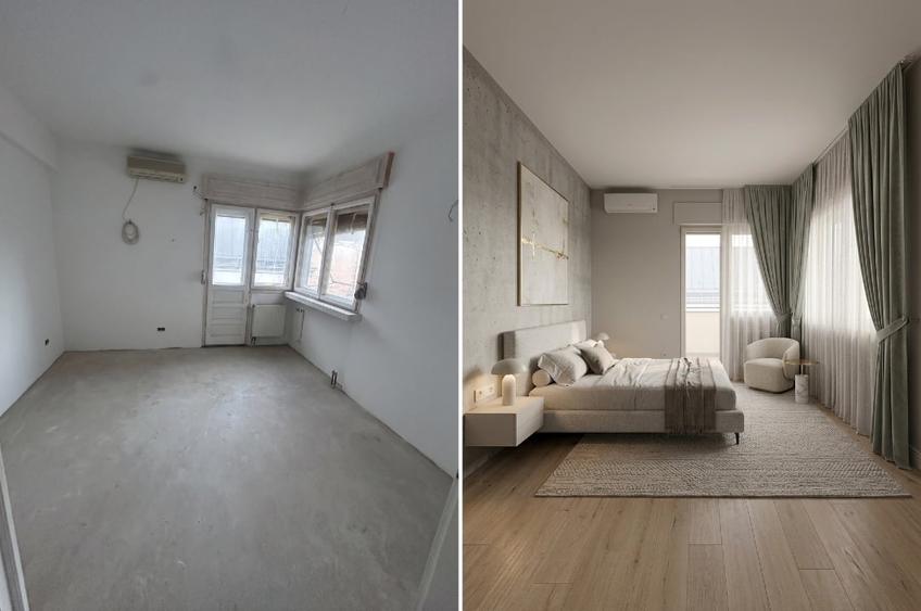 Apartament cu 3 camere semidecomandat în Cișmigiu