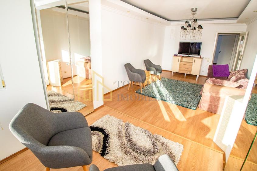 Apartament cu 2 camere decomandat, mobilat în Dorobanți