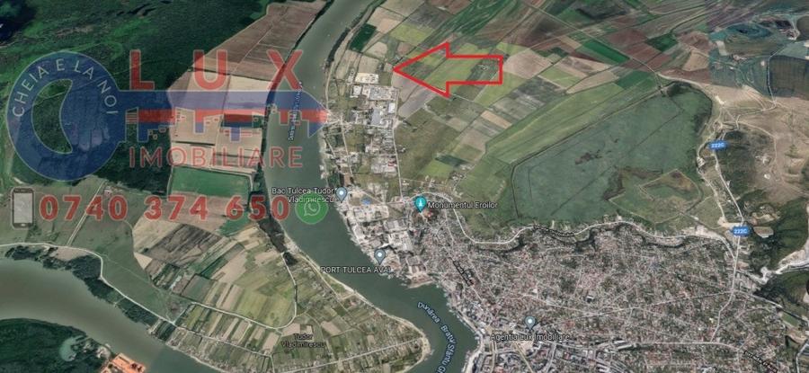 Teren de 76695 mp, în Zona Industrială