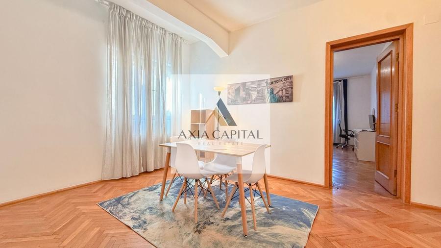 Apartament cu 3 camere decomandat, mobilat în Magheru