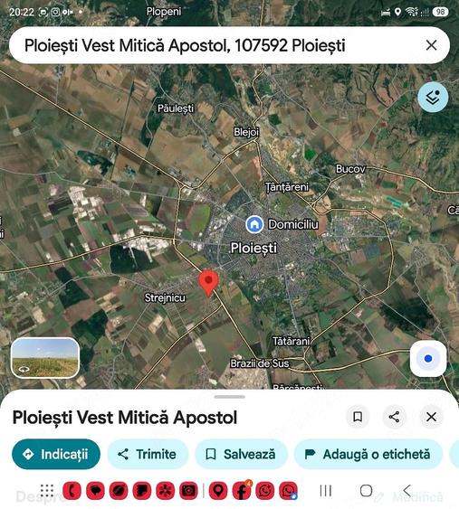 Casă cu Teren 41330 Mp în Vest