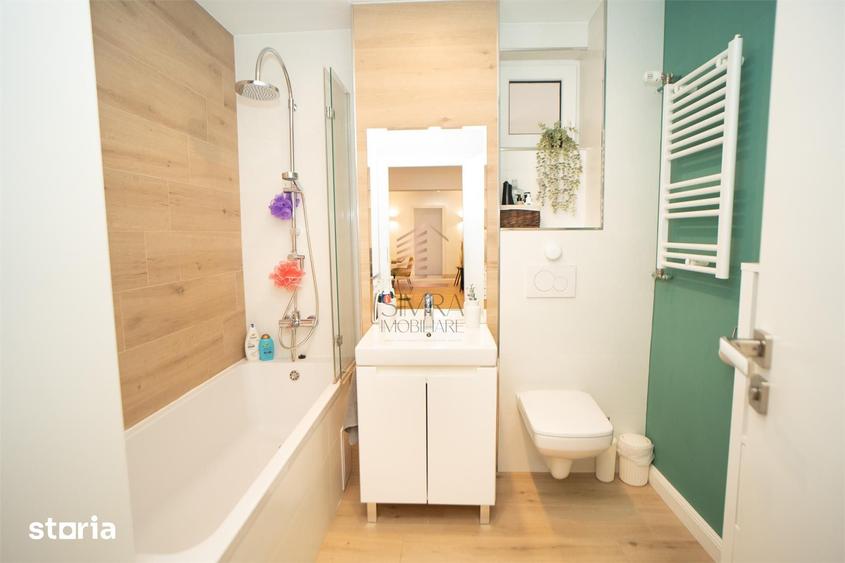 Apartament cu 3 camere semidecomandat în Decebal