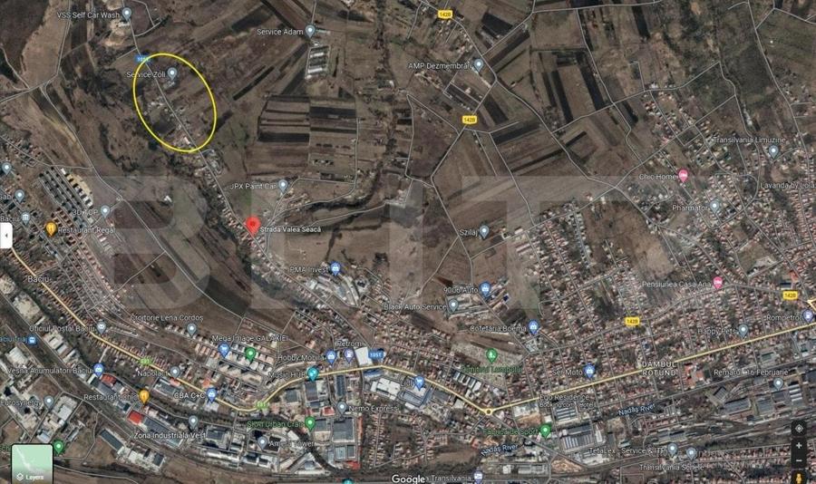 Teren Construcții intravilan de 5683 mp, în Dâmbul Rotund
