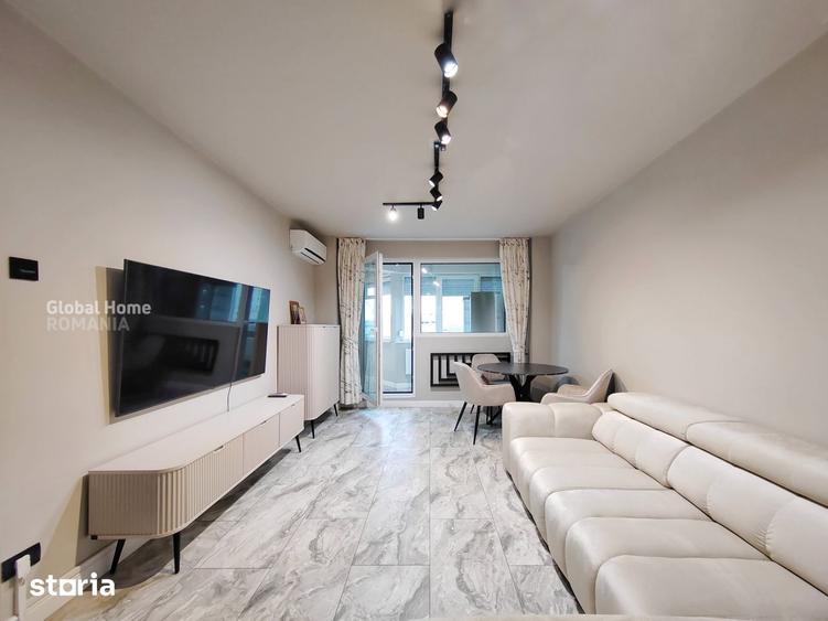 Apartament cu 2 camere decomandat, mobilat în Dorobanți