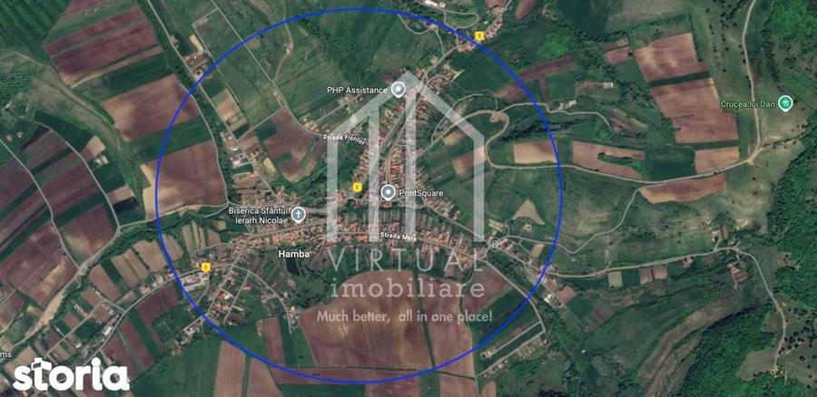 Teten intravilan de vanzare in Sibiu, 533 mp, in localitatea Hamba - 3