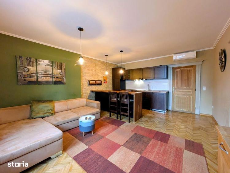 Apartament cu 3 camere, mobilat în Ultracentral