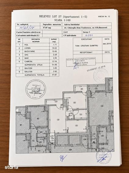 Apartament cu 2 camere în Centrul Civic