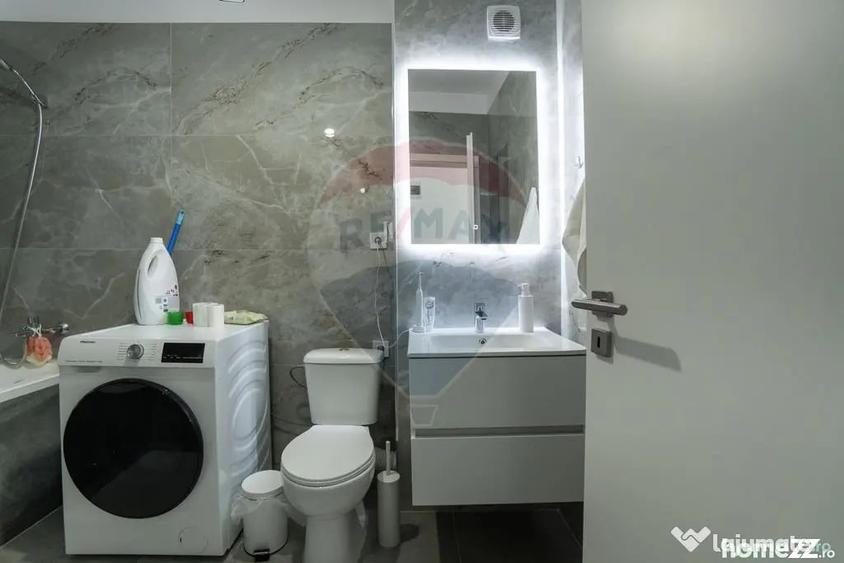 Apartament cu 2 camere semidecomandat în Central