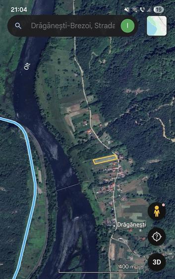 Teren de 4150 mp, în Drăgănești (Brezoi)