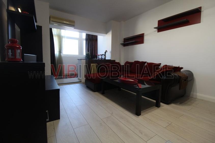 Apartament cu 2 camere semidecomandat, mobilat în Unirii