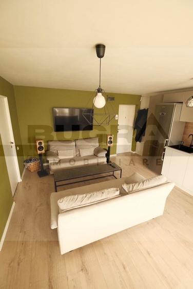 Apartament cu 2 camere semidecomandat în Florești