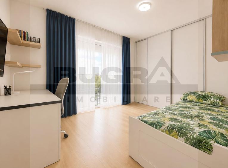 Apartament cu 3 camere semidecomandat în Iris