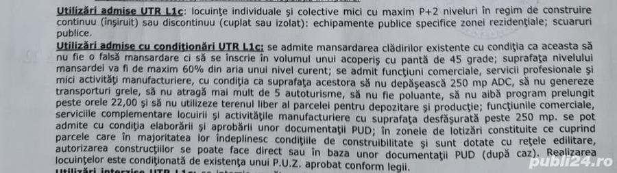 Teren de 899 mp, în Theodor Pallady