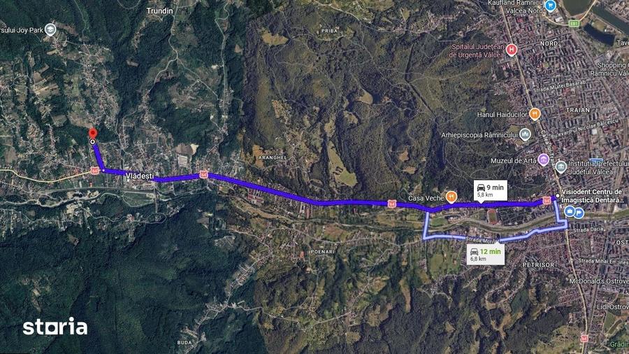 Teren de 350 mp, în Vlădești
