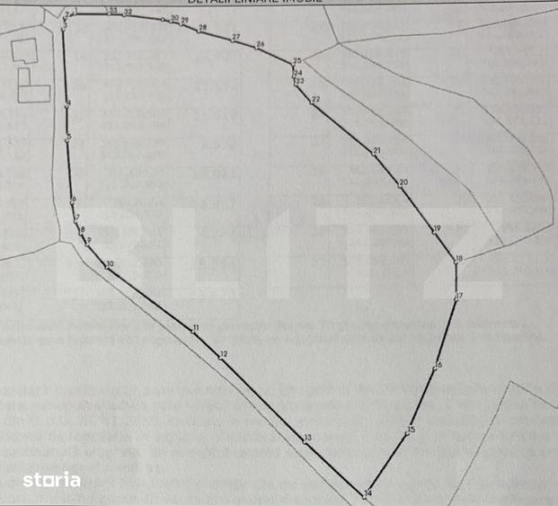 Teren de 16871 mp, în Almașu Mare