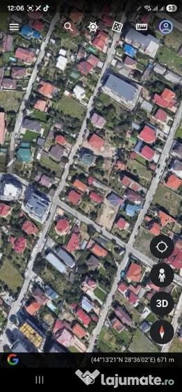Teren de 1000 mp, în Palazu Mare