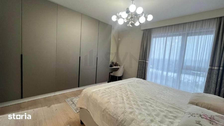 Apartament cu 4 camere, mobilat în Sisești