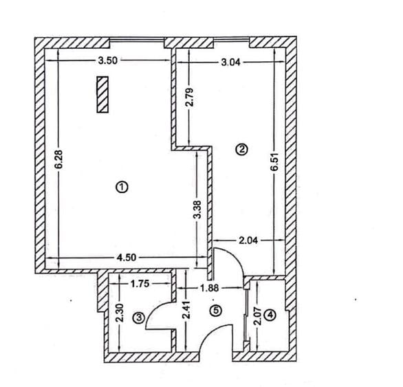 Apartament cu 2 camere decomandat în Mogoșoaia