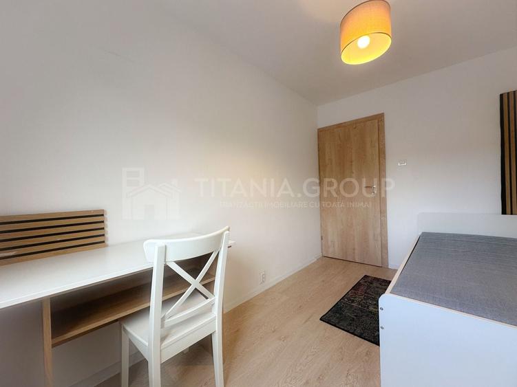 Apartament cu 3 camere decomandat, mobilat în Răcădău